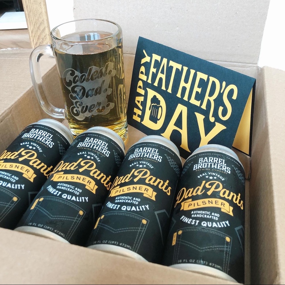 Custom Etched Beer Mug - Great for Father’s Day!